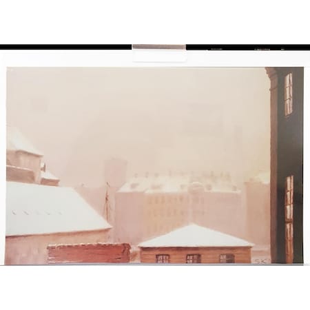 Amko 11 x 7 in. Horizontal Slatwall Sign Holder SWP2034